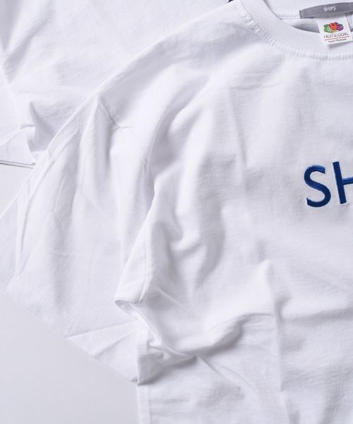 SHIPS(シップス)の「SU: 【SHIPS】 エンブロイダリー Tシャツ■(Tシャツ/カットソー・メンズ・ホワイト/ホワイト系その他/ブラック/ネイビー/ホワイト系その他2・SMALL/MEDIUM/LARGE/X-LARGE)」の12枚目の写真