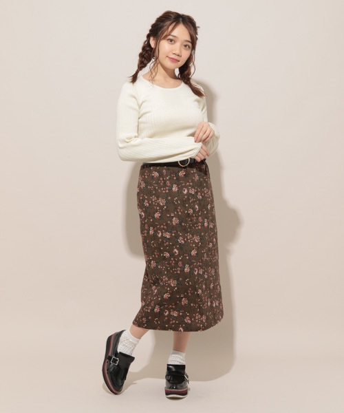 apres jour（アプレジュール）の「袖ボリュームワイドリブトップス【ZOZOTOWN限定アイテム】（ニット/セーター・レディース・ブラック/ベージュ/オフホワイト/ボルドー/スモークピンク・フリー）」の10枚目の写真