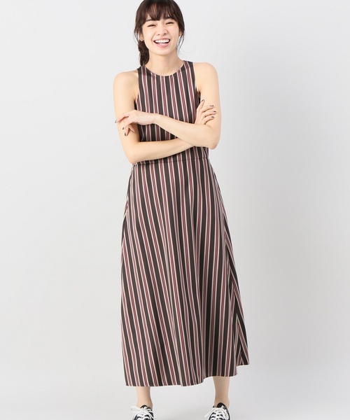 Slobe Iena スローブイエナ の ストライプロングワンピース ワンピース Wear