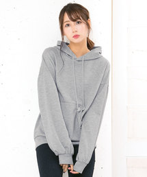 KOBE LETTUCE | ドロップショルダースウェットパーカ＊レディース/プルオーバー/オーバーシルエ/フード/トップス[C3436]神戸レタス(パーカー)