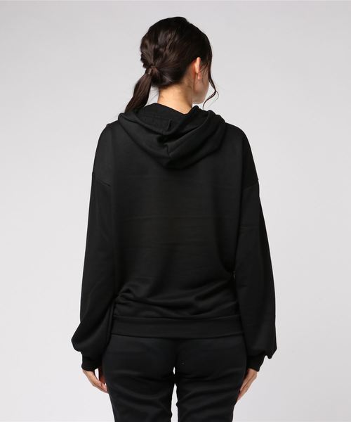 KOBE LETTUCE（コウベレタス）の「ドロップショルダースウェットパーカ＊レディース/プルオーバー/オーバーシルエ/フード/トップス[C3436]神戸レタス（パーカー・レディース・ブラック/グレー/オフホワイト・FREE）」の5枚目の写真