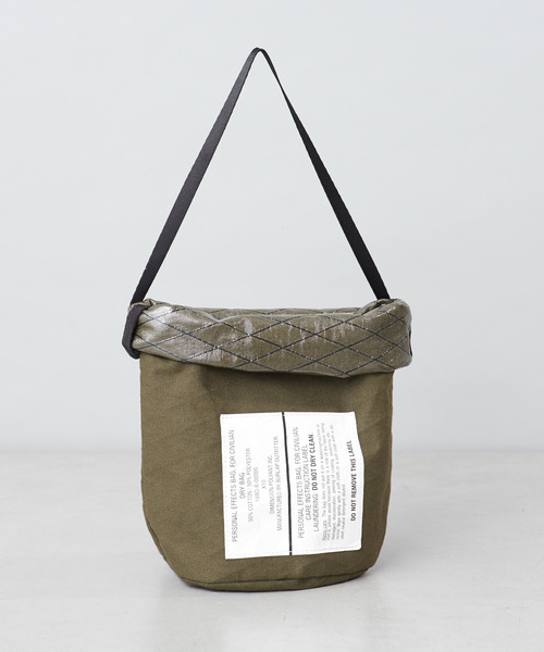 BURLAP OUTFITTER(バーラップアウトフィッター)の「【バーラップアウトフィッター】巾着ポシェット【WEB限定】(ショルダーバッグ・レディース・ホワイト/ブラック/オリーブ・FREE)」の19枚目の写真