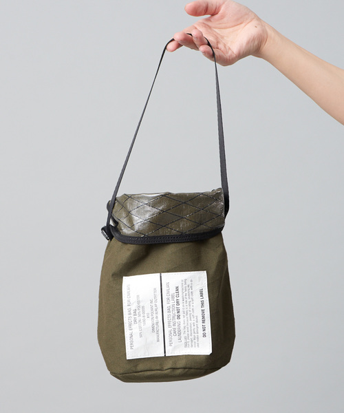 BURLAP OUTFITTER(バーラップアウトフィッター)の「【バーラップアウトフィッター】巾着ポシェット【WEB限定】(ショルダーバッグ・レディース・ホワイト/ブラック/オリーブ・FREE)」の15枚目の写真