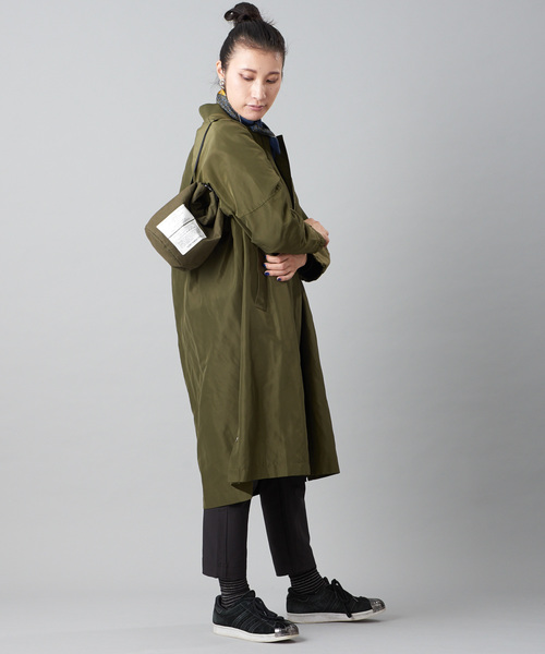 BURLAP OUTFITTER(バーラップアウトフィッター)の「【バーラップアウトフィッター】巾着ポシェット【WEB限定】(ショルダーバッグ・レディース・ホワイト/ブラック/オリーブ・FREE)」の20枚目の写真