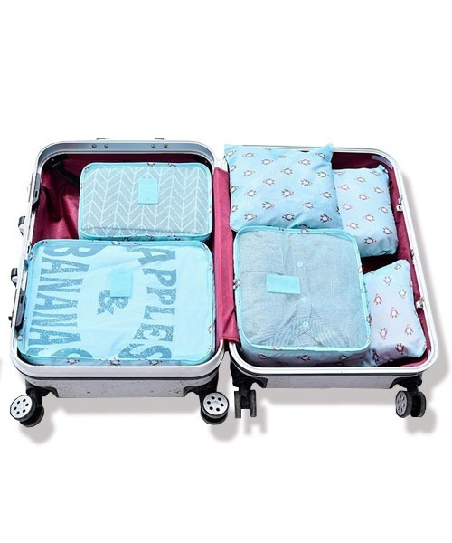 classicalelf(クラシカルエルフ)の「映えるプリント柄のトラベルポーチ6点セット(トラベルグッズ・レディース・ブラック/ピンク/ネイビー/ブルー/グリーン・ONE SIZE)」の16枚目の写真