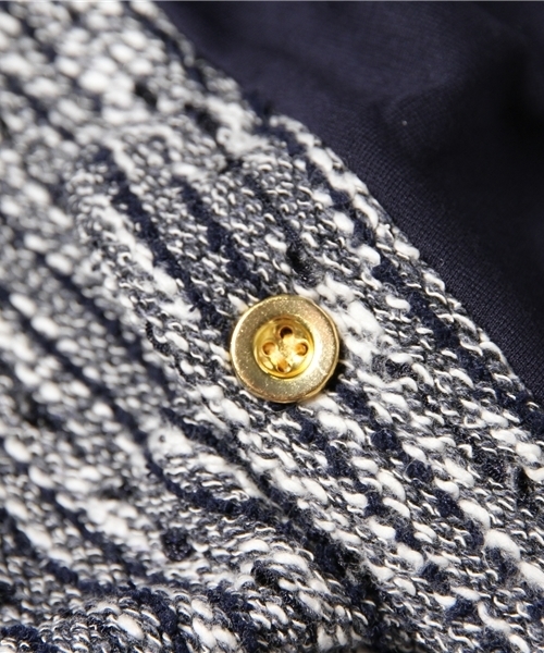 ROPE' PICNIC(ロペピクニック)の「【着丈が選べる】ツイードジャガード切替ワンピース(レギュラー丈)(ワンピース・レディース・ネイビー/ブラック/ベージュ・38/40)」の12枚目の写真
