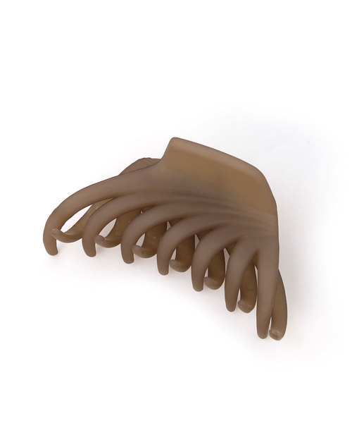 colleca la（コレカラ）の「マットシアーバンスクリップ（バレッタ/ヘアクリップ・レディース・ブラウン/グレー・ﾌﾘ-）」の10枚目の写真