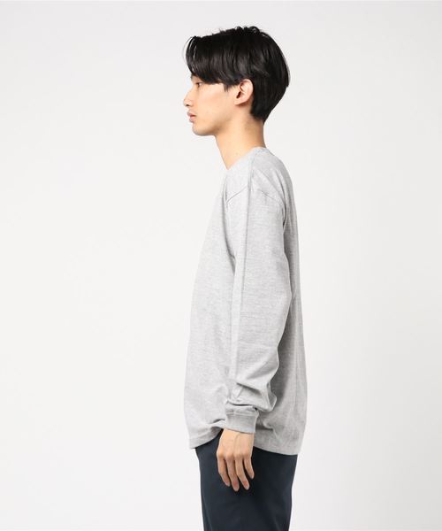 United Athle(ユナイテッドアスレ)の「【United Athle】5.6oz Long Sleeve TEE(Tシャツ/カットソー・メンズ・ホワイト/ブラック/グレー/チャコールグレー/ブラウン/ネイビー/レッド・SMALL/MEDIUM/LARGE/X-LARGE)」の14枚目の写真