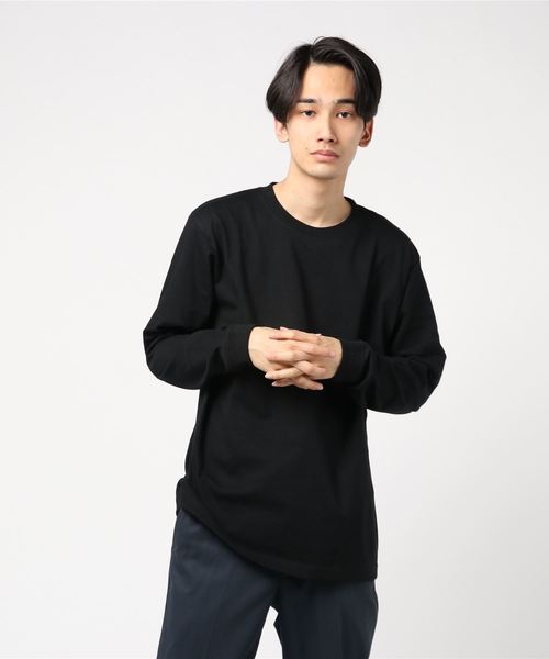 United Athle(ユナイテッドアスレ)の「【United Athle】5.6oz Long Sleeve TEE(Tシャツ/カットソー・メンズ・ホワイト/ブラック/グレー/チャコールグレー/ブラウン/ネイビー/レッド・SMALL/MEDIUM/LARGE/X-LARGE)」の9枚目の写真