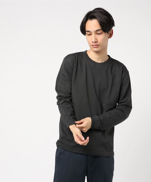 United Athle(ユナイテッドアスレ)の「【United Athle】5.6oz Long Sleeve TEE(Tシャツ/カットソー・メンズ・ホワイト/ブラック/グレー/チャコールグレー/ブラウン/ネイビー/レッド・SMALL/MEDIUM/LARGE/X-LARGE)」の10枚目の写真
