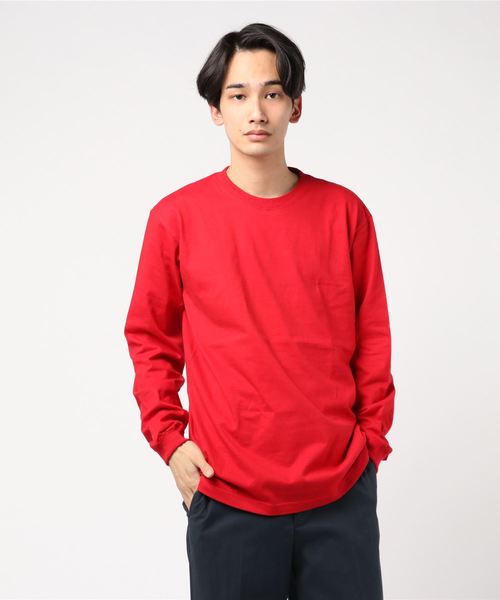 United Athle(ユナイテッドアスレ)の「【United Athle】5.6oz Long Sleeve TEE(Tシャツ/カットソー・メンズ・ホワイト/ブラック/グレー/チャコールグレー/ブラウン/ネイビー/レッド・SMALL/MEDIUM/LARGE/X-LARGE)」の16枚目の写真