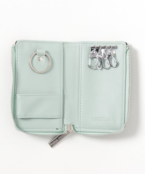 キーケース キーケース キーアクセサリー Murua ムルーア のファッション Series Series Murua ムルーア Black Basic Black