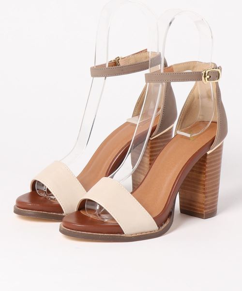 N.(N. Natural Beauty Basic)(エヌエヌナチュラルビューティーベーシック)の「ヒールカップサンダル(サンダル・レディース・ブラック系その他/ホワイト系その他/シルバー系その他/ゴールド系その他・LARGE/MEDIUM/SMALL)」の13枚目の写真