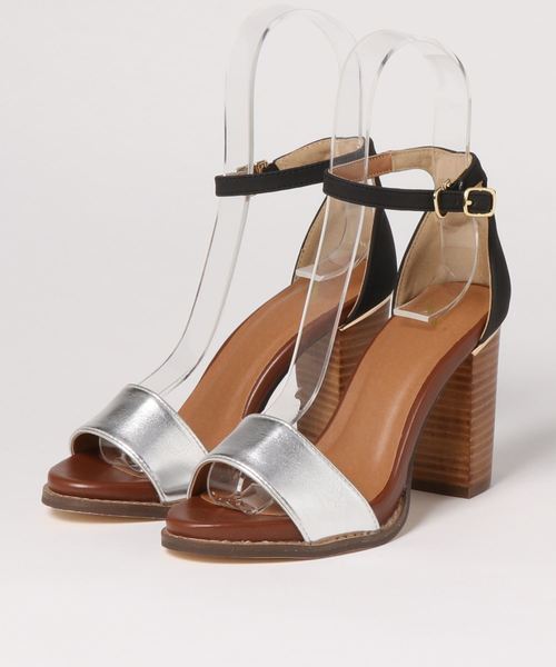 N.(N. Natural Beauty Basic)(エヌエヌナチュラルビューティーベーシック)の「ヒールカップサンダル(サンダル・レディース・ブラック系その他/ホワイト系その他/シルバー系その他/ゴールド系その他・LARGE/MEDIUM/SMALL)」の16枚目の写真