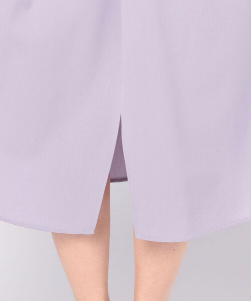 NOLLEY’S Sophi（ノーリーズソフィ）の「サラサラバックスリットスカート（スカート・レディース・ネイビー/ラベンダー/ベージュ・38/34/36）」の21枚目の写真