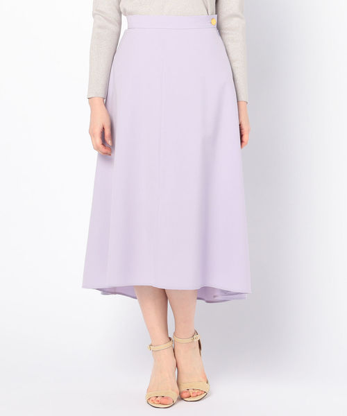 NOLLEY’S Sophi（ノーリーズソフィ）の「サラサラバックスリットスカート（スカート・レディース・ネイビー/ラベンダー/ベージュ・38/34/36）」の11枚目の写真