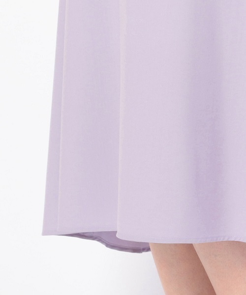 NOLLEY’S Sophi（ノーリーズソフィ）の「サラサラバックスリットスカート（スカート・レディース・ネイビー/ラベンダー/ベージュ・38/34/36）」の14枚目の写真