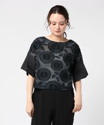 FLUID | Fluid.(フルイド) ガーベラモチーフトップス(シャツ/ブラウス)