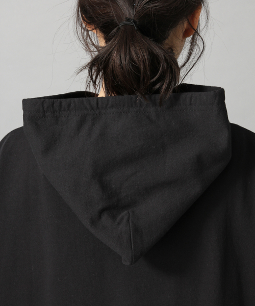 LOWRYS FARM（ローリーズファーム）の「フードフレンチスリーブ　837706（Tシャツ/カットソー・レディース・パープル/オフホワイト/ブラック/ベージュ・FREE）」の10枚目の写真