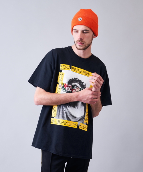 JACKROSE(ジャックローズ)の「JE・フラワー刺繍・JESUS CHRIST Tシャツ(Tシャツ/カットソー・メンズ・ホワイト/ブラック・M/L/XL)」の20枚目の写真