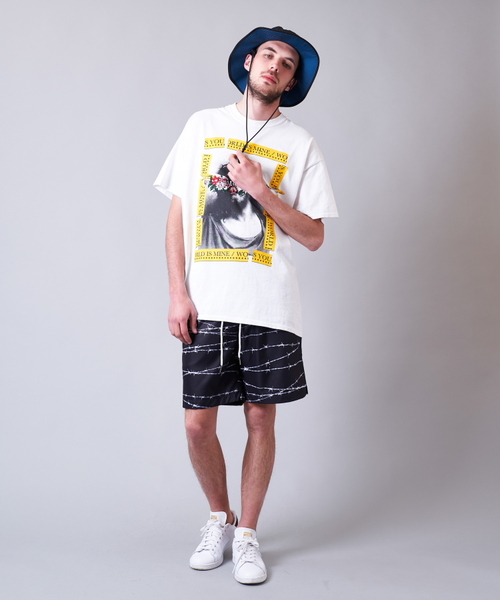 JACKROSE(ジャックローズ)の「JE・フラワー刺繍・JESUS CHRIST Tシャツ(Tシャツ/カットソー・メンズ・ホワイト/ブラック・M/L/XL)」の6枚目の写真