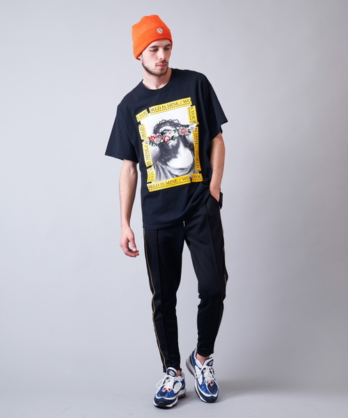JACKROSE(ジャックローズ)の「JE・フラワー刺繍・JESUS CHRIST Tシャツ(Tシャツ/カットソー・メンズ・ホワイト/ブラック・M/L/XL)」の12枚目の写真