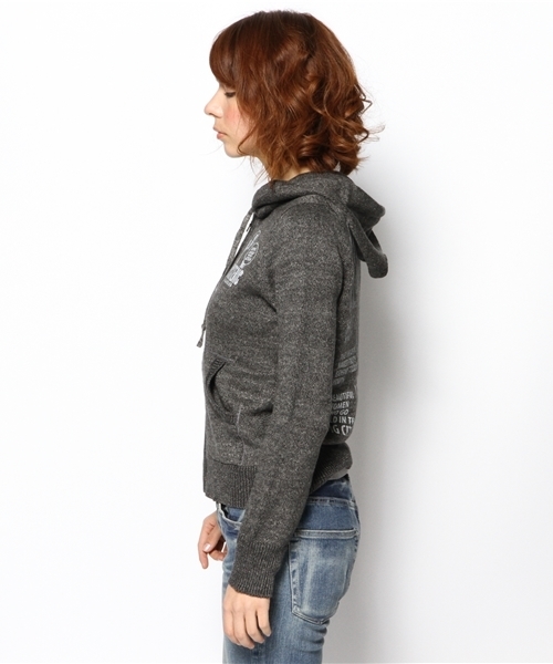 HYSTERIC GLAMOUR（ヒステリックグラマー）の「HOT NYMPHS pt PK（カーディガン/ボレロ・レディース・イエロー/ネイビー/チャコールグレー・FREE）」の5枚目の写真