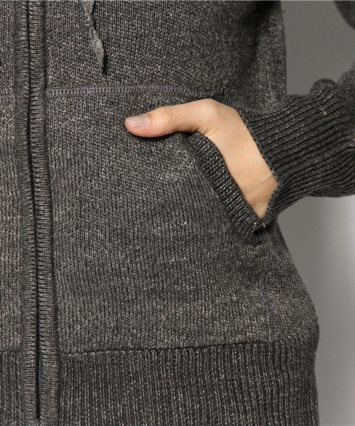 HYSTERIC GLAMOUR（ヒステリックグラマー）の「HOT NYMPHS pt PK（カーディガン/ボレロ・レディース・イエロー/ネイビー/チャコールグレー・FREE）」の12枚目の写真