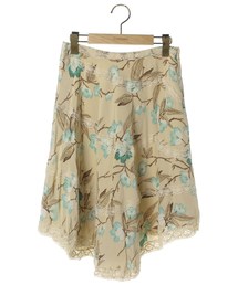 PAUL&JOE�i�|�[���A���h�W���[�j�̌Ò��u�ԕ��t���A�X�J�[�g�i�X�J�[�g�j�v