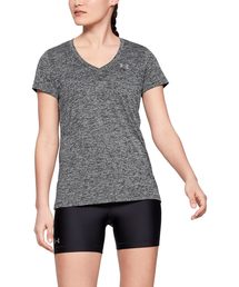 UNDER ARMOUR | レディーストレーニングTシャツ / テック ショートスリーブ V ネック ツイスト(Tシャツ/カットソー)