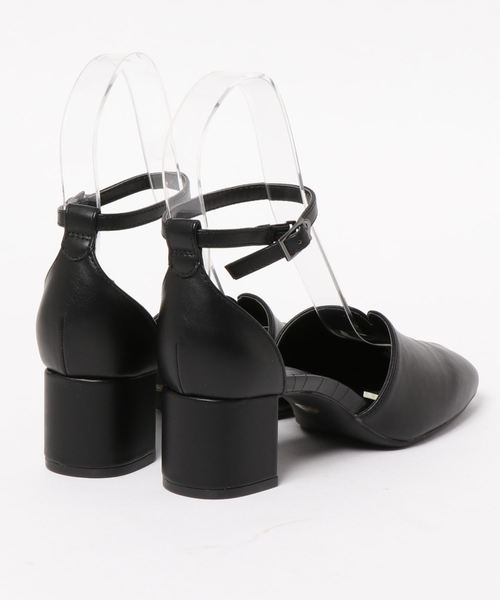 LOWRYS FARM（ローリーズファーム）の「セパレートヒールパンプス　846775（パンプス・レディース・ブラック/ブラウン・MEDIUM/LARGE）」の3枚目の写真