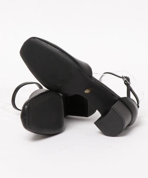 LOWRYS FARM（ローリーズファーム）の「セパレートヒールパンプス　846775（パンプス・レディース・ブラック/ブラウン・MEDIUM/LARGE）」の4枚目の写真