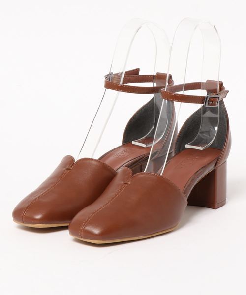 LOWRYS FARM（ローリーズファーム）の「セパレートヒールパンプス　846775（パンプス・レディース・ブラック/ブラウン・MEDIUM/LARGE）」の9枚目の写真