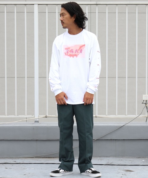 LONELY 論理 ロンリー 大阪限定ショップ ロンT バックプリントの通販 by DOREMI｜ラクマ LONELY論理　ロンT