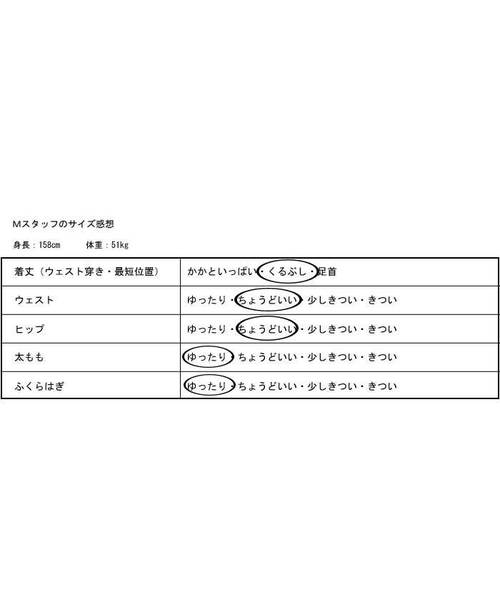 antiqua(アンティカ)の「サルエルパンツ(その他パンツ・レディース・ブラック/ネイビー・FREE)」の6枚目の写真