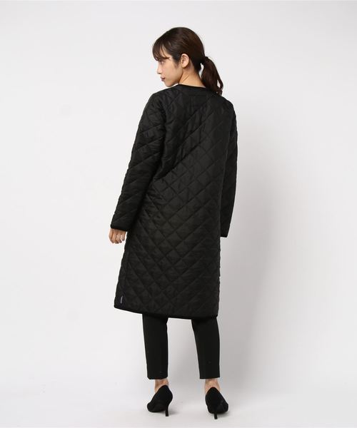Traditional Weatherwear(トラディショナルウェザーウェア)の「【TRADITIONAL WEATHERWEAR /トラディショナル ウェザーウェア】ARKLEY LONG:コート(その他アウター・レディース・ブラック・34)」の3枚目の写真