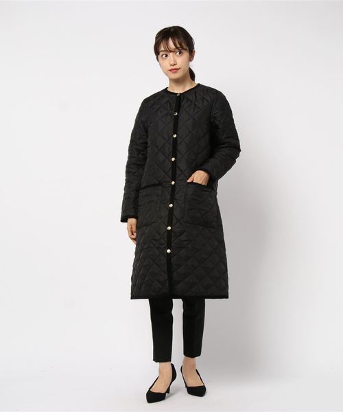 Traditional Weatherwear(トラディショナルウェザーウェア)の「【TRADITIONAL WEATHERWEAR /トラディショナル ウェザーウェア】ARKLEY LONG:コート(その他アウター・レディース・ブラック・34)」の5枚目の写真