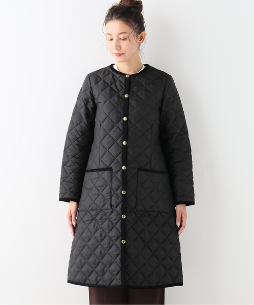 Traditional Weatherwear(トラディショナルウェザーウェア)の「【TRADITIONAL WEATHERWEAR /トラディショナル ウェザーウェア】ARKLEY LONG:コート(その他アウター・レディース・ブラック・34)」の8枚目の写真