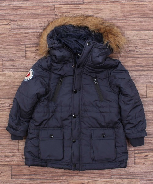 セール マイクロタフタ中綿ダウンコート N 3b キッズ ダウンジャケット コート The Casual カジュアル のファッション通販 Zozotown