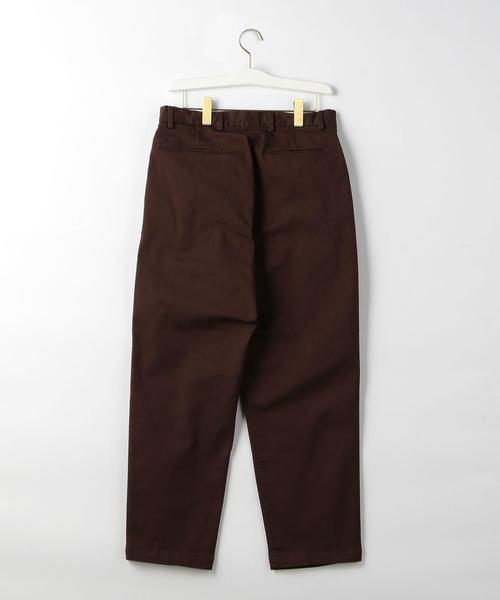 BRACTMENT（ブラクトメント）の「『BRACTMENT（ブラクトメント)』 STD402 ドリル 2P ワイドパンツ（その他パンツ・メンズ・ライトグレー/ダークブラウン・38/40/36）」の5枚目の写真