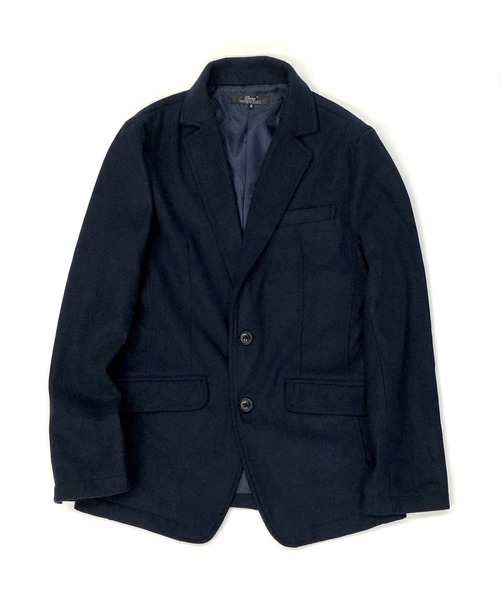 Beno（ビーノ）の「ソフトメルトン ベーシック テーラードジャケット（テーラードジャケット・メンズ・チャコールグレー/ブラック/ネイビー/ライトベージュ/グレー系その他2/グレー系その他・LL/M/L）」の6枚目の写真