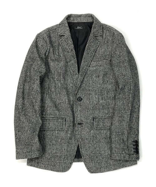 Beno（ビーノ）の「ソフトメルトン ベーシック テーラードジャケット（テーラードジャケット・メンズ・チャコールグレー/ブラック/ネイビー/ライトベージュ/グレー系その他2/グレー系その他・LL/M/L）」の5枚目の写真