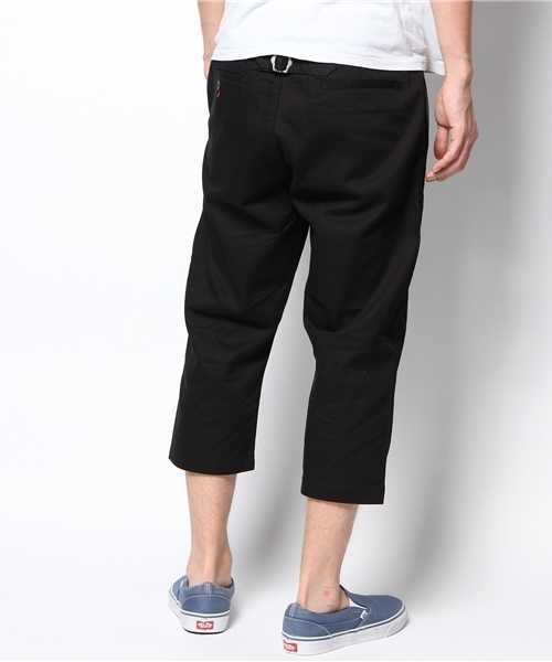 GIORDANO（ジョルダーノ）の「[GIORDANO]カラーチノクロップドパンツ（チノパンツ・メンズ・ブラック/ブラウン/グリーン/レッド・MEDIUM/LARGE）」の6枚目の写真