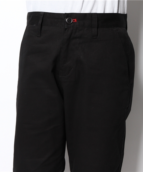 GIORDANO（ジョルダーノ）の「[GIORDANO]カラーチノクロップドパンツ（チノパンツ・メンズ・ブラック/ブラウン/グリーン/レッド・MEDIUM/LARGE）」の7枚目の写真