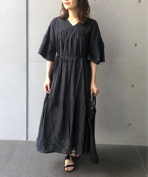 セール Ne Quittez Pas ヌキテパ ティアードワンピース ワンピース 1er Arrondissement プルミエアロンディスモン のファッション通販 Zozotown