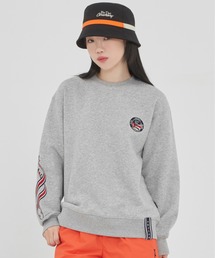 『ROMANTIC CROWN』CEREMONY TAPE SWEAT SHIRT / ロマンティッククラウン セレモニー テープ スウェットシャツ
