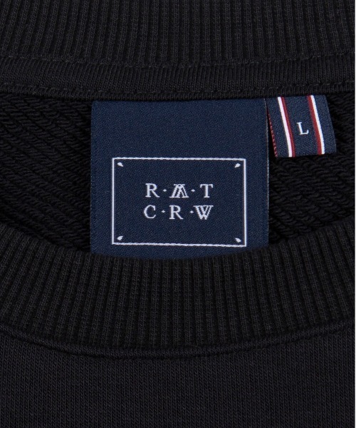 ROMANTIC CROWN(ロマンティッククラウン)の「『ROMANTIC CROWN』CEREMONY TAPE SWEAT SHIRT / ロマンティッククラウン セレモニー テープ スウェットシャツ(スウェット・メンズ・アイボリー/グレー/ブラック・LARGE/SMALL/X-LARGE/MEDIUM)」の12枚目の写真