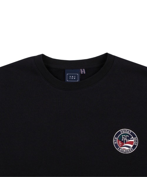 ROMANTIC CROWN(ロマンティッククラウン)の「『ROMANTIC CROWN』CEREMONY TAPE SWEAT SHIRT / ロマンティッククラウン セレモニー テープ スウェットシャツ(スウェット・メンズ・アイボリー/グレー/ブラック・LARGE/SMALL/X-LARGE/MEDIUM)」の11枚目の写真