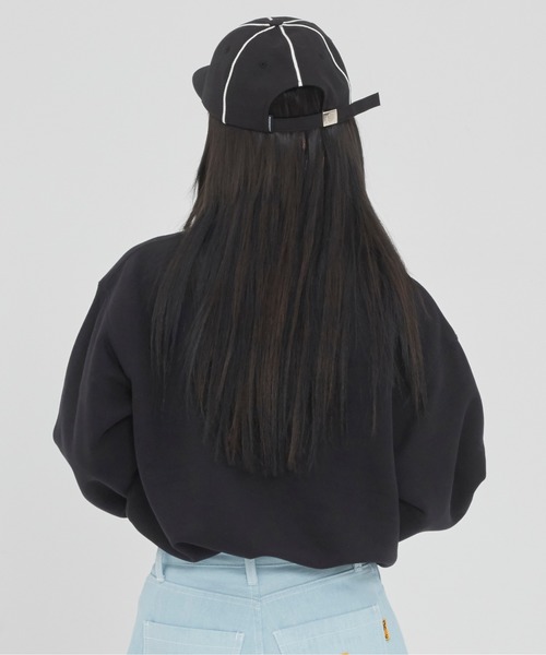 ROMANTIC CROWN(ロマンティッククラウン)の「『ROMANTIC CROWN』CEREMONY TAPE SWEAT SHIRT / ロマンティッククラウン セレモニー テープ スウェットシャツ(スウェット・メンズ・アイボリー/グレー/ブラック・LARGE/SMALL/X-LARGE/MEDIUM)」の9枚目の写真