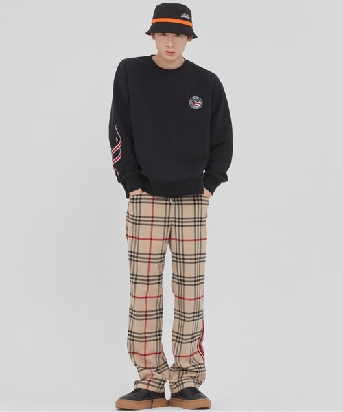 ROMANTIC CROWN(ロマンティッククラウン)の「『ROMANTIC CROWN』CEREMONY TAPE SWEAT SHIRT / ロマンティッククラウン セレモニー テープ スウェットシャツ(スウェット・メンズ・アイボリー/グレー/ブラック・LARGE/SMALL/X-LARGE/MEDIUM)」の21枚目の写真